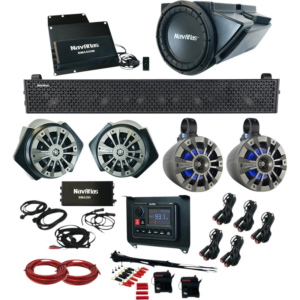 NAVATLAS Audio Kit - Zone 5 - Turbo RZR1ZONE5