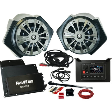 NAVATLAS Audio Kit - Zone 2 - Turbo S RZR1ZONE2S