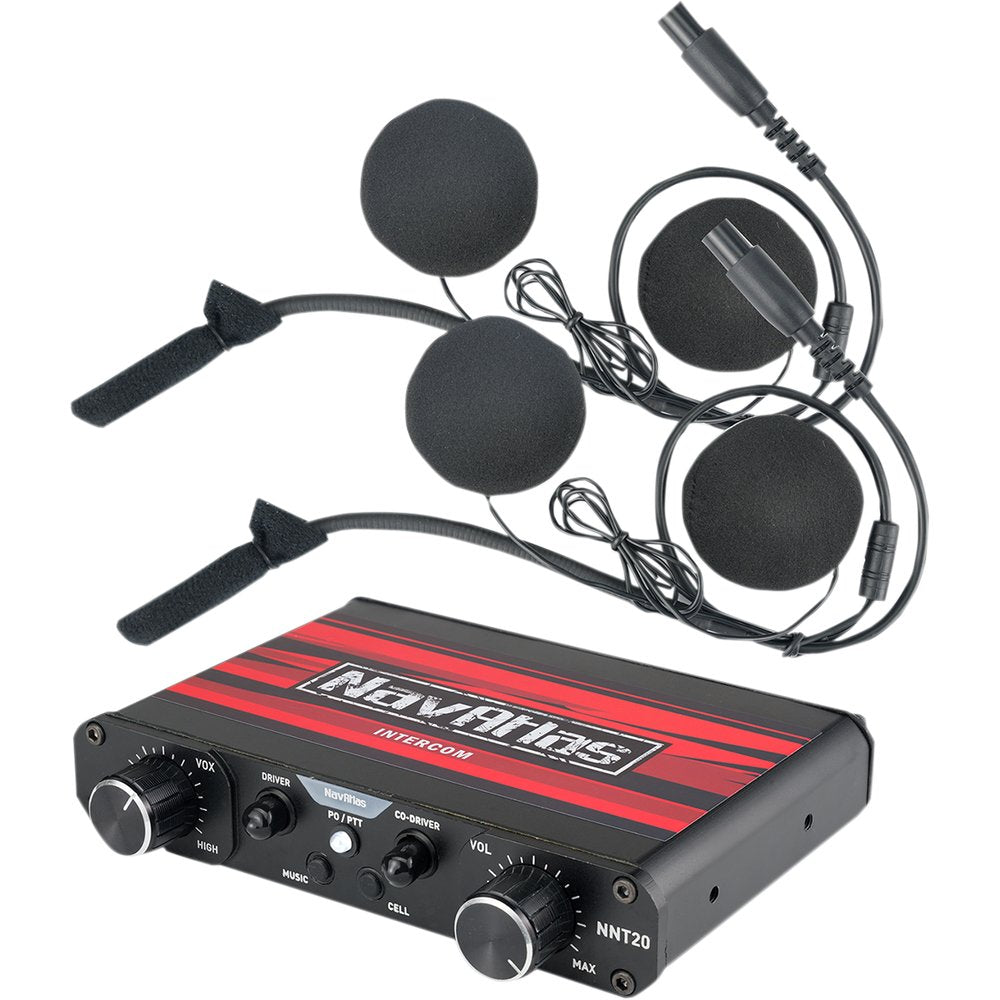 NAVATLAS Intercom System - Helmet Headset NIH210PK