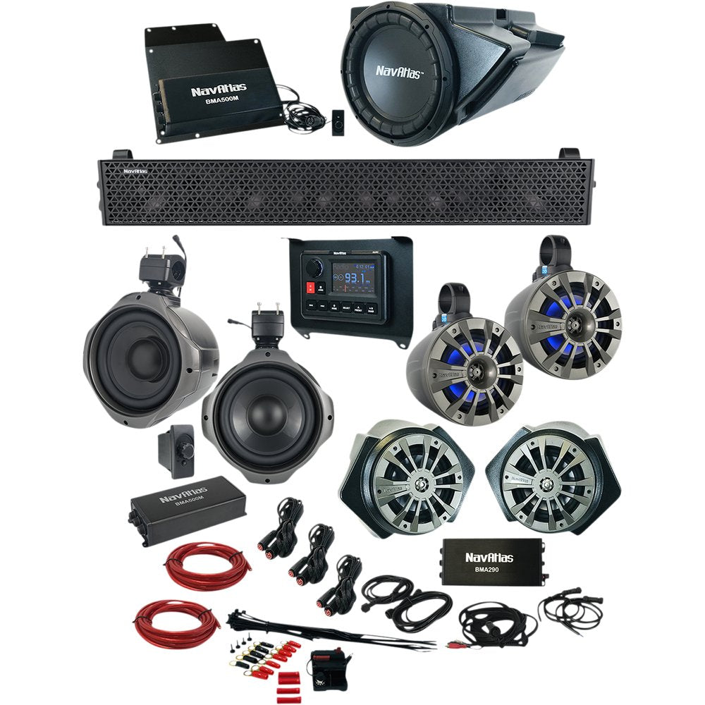 NAVATLAS Audio Kit - Zone 6 - Turbo RZR1ZONE6