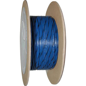 NAMZ 100' Wire Spool - 20 Gauge - Blue/Black NWR-60-100-20