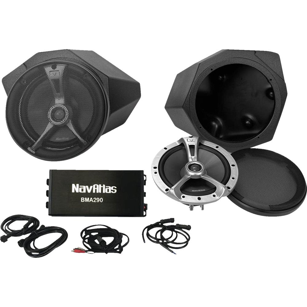 NAVATLAS Kick Panel Speaker Kit - 6-1/2" - X3 NX365KPPK