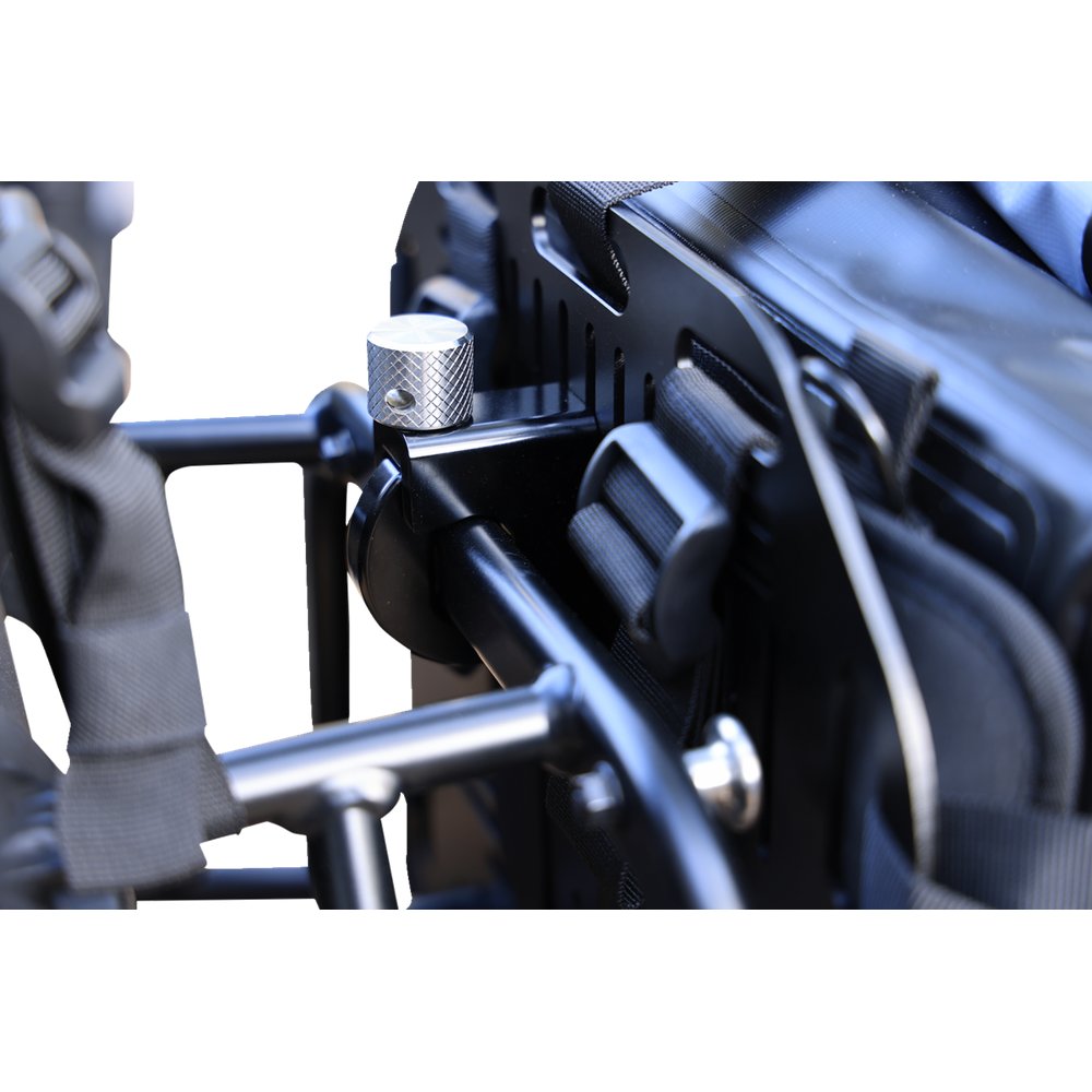 NELSON RIGG Flatbar Saddlebag Plates - RiggGear - Quick Release RG-QRP-FB