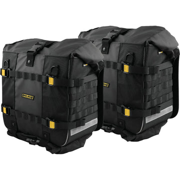 NELSON RIGG Trails End Adventure Saddlebags - Black RG-2050