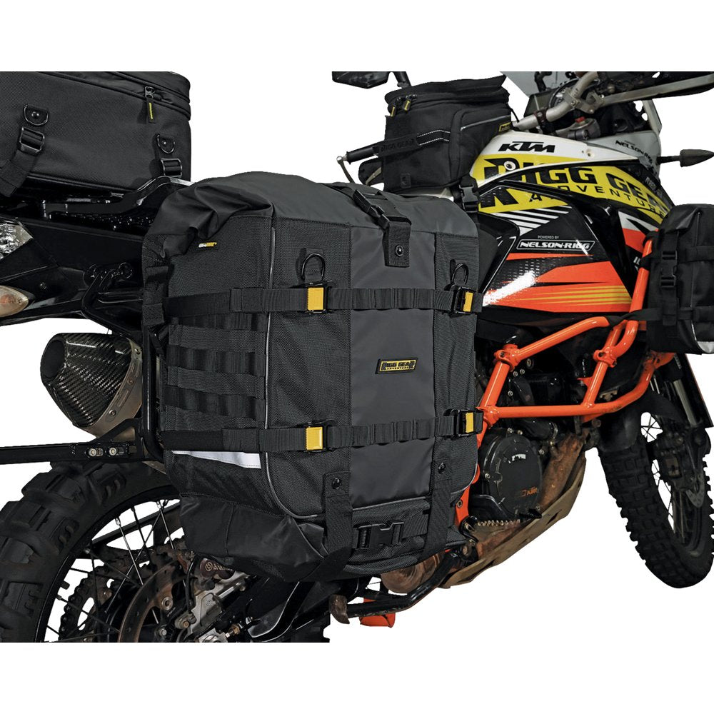 NELSON RIGG Trails End Adventure Saddlebags - Black RG-2050