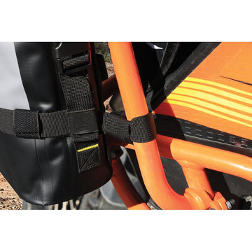 NELSON RIGG Hurricane RiggPak Crash Bar/Tail Bag - Black/Gray SE-4005