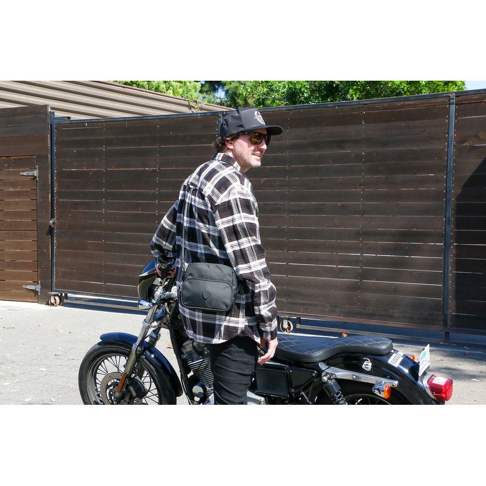 NELSON RIGG Greg Lutzka Signature Handlebar Bag - Black GLHB-L