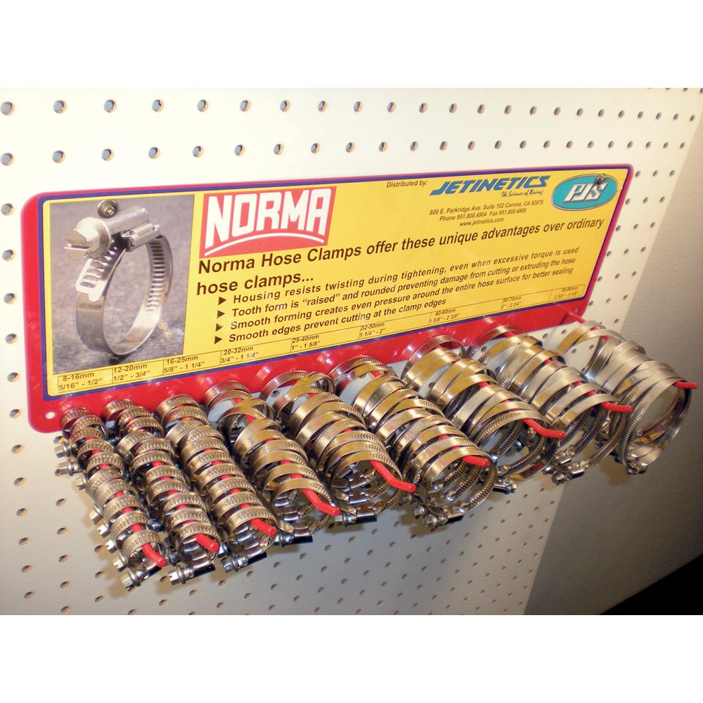 NORMA Norma Hose Clamp Kit Display W3-DISP-8-80