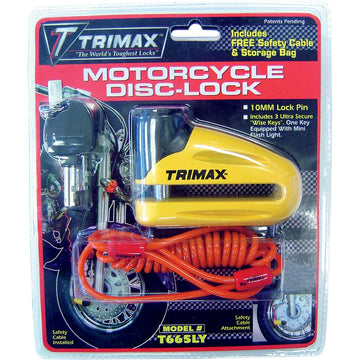 TRIMAX Disc Lock - Yellow - 10 mm T665LY