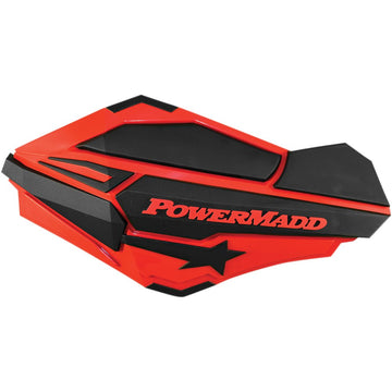 POWERMADD Sentinel Handguards - Polaris Red/Black 34402