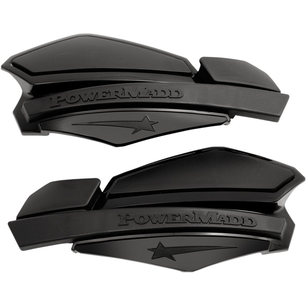 POWERMADD Star Series Handguards - Black/Black 34210
