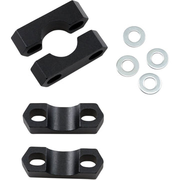 POWERMADD Powerriser 325 Pivoting Riser Handlebar Clamp - 7/8" 45470