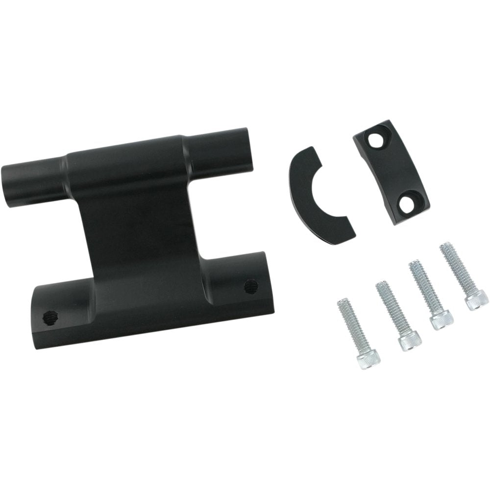 POWERMADD Powerriser 475 Pivoting Handlebar Risers - 3" x 4-3/4" - Oversized Handlebars 45433