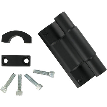 POWERMADD Powerriser 475 Pivoting Handlebar Risers - 2" x 4-3/4" - Oversized Handlebars 45431