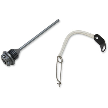 PSR Oil Cap Kit with Dipstick - Gunmetal - M20 x 2.5 - Honda 00-01305-29