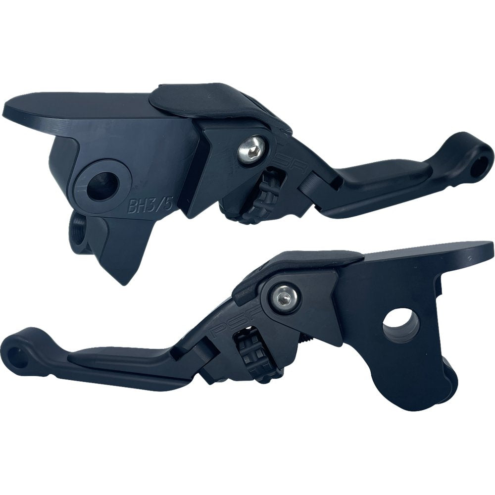 PSR Anthem Pro Adjustable Lever Set for Harley Models - Black 12-03654-22
