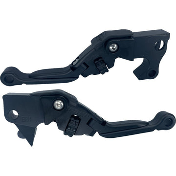 PSR Anthem Pro Adjustable Lever Set for Harley Models - Black 12-03653-22