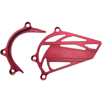PSR Case Saver/Sprocket Cover - Red - Honda 03-04156-24