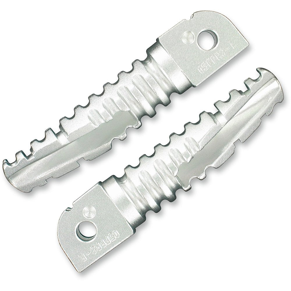 PSR Foot Pegs - Silver - Suzuki '98-'24 05-01204-21