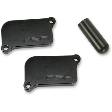 PSR Block Off Plate - Black - Ducati 02-01350-22