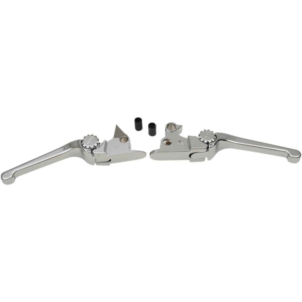 PSR Anthem Adjustable Lever Set for Harley Models - Chrome 12-00656-20