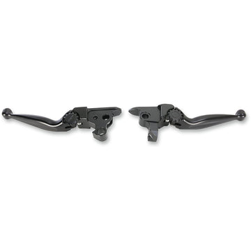 PSR Journey Adjustable Lever Set for Harley Models - Black 12-00602-22
