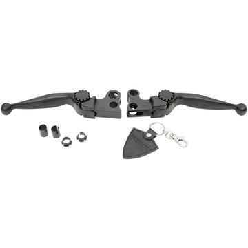 PSR Journey Adjustable Lever Set for Harley Models - Black 12-00600-22