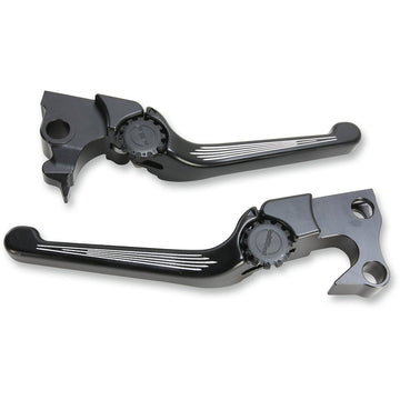 PSR Anthem Adjustable Lever Set for Harley Models - Contrast 12-00655-31