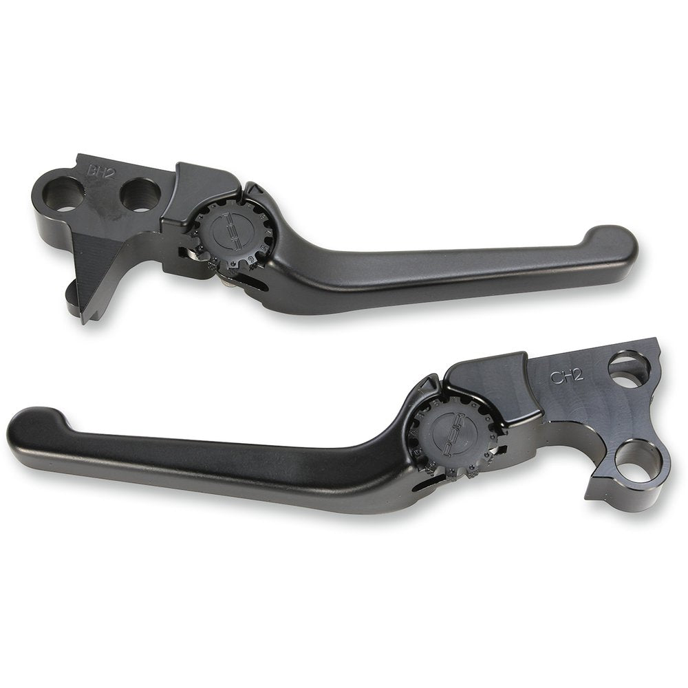 PSR Anthem Adjustable Lever Set for Harley Models - Black 12-00651-22
