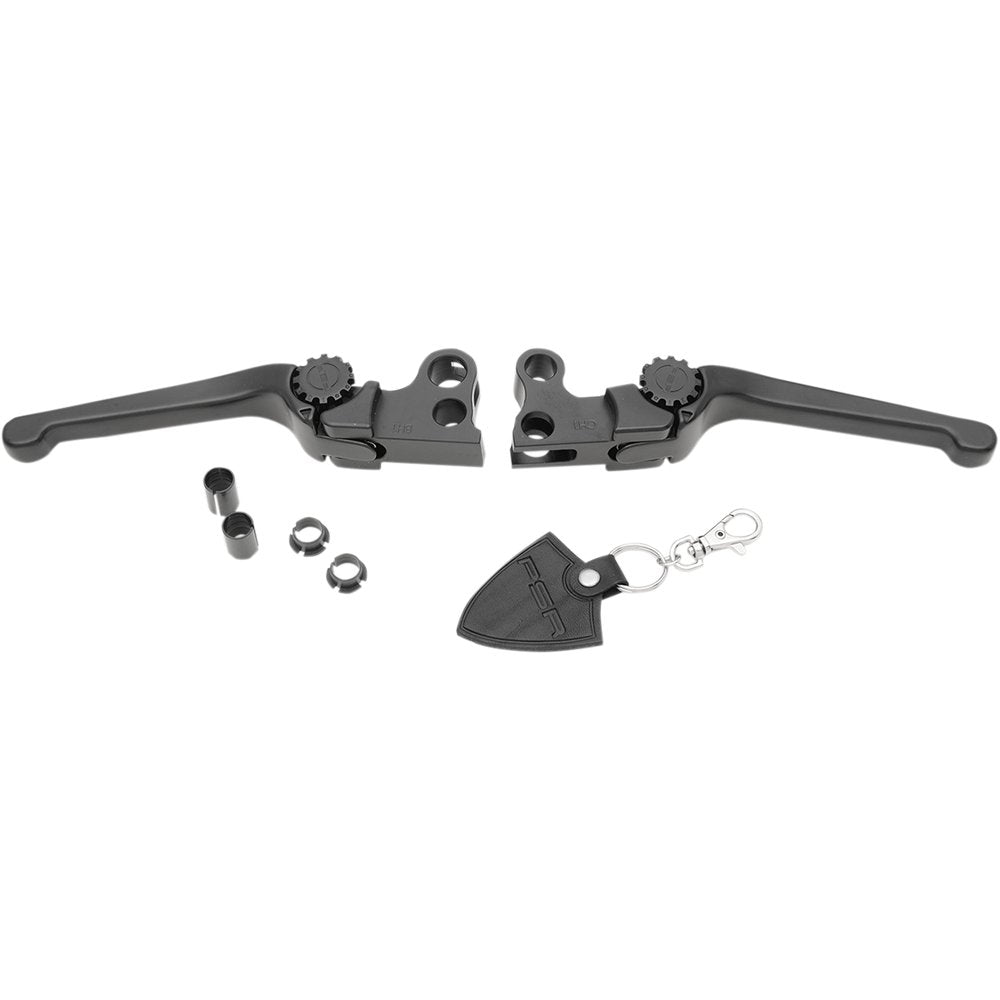 PSR Lever Set - Anthem - Harley Davidson - Black 12-00650-22