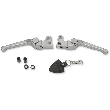 PSR Anthem Adjustable Lever Set for Harley Models - Chrome 12-00650-20