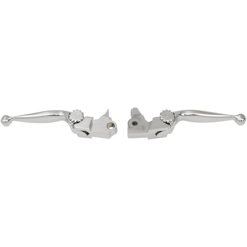 PSR Journey Adjustable Lever Set for Harley Models - Chrome 12-00612-20
