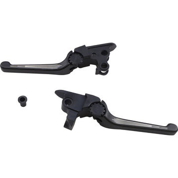 PSR Anthem Adjustable Lever Set for Harley Models - Contrast 12-00666-31