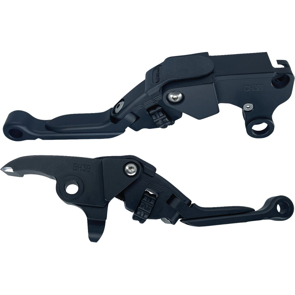PSR Anthem Adjustable Lever Set for Harley Models - Pro - Black 12-03667-22