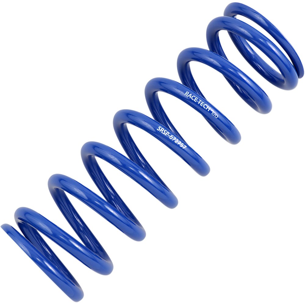 RACE TECH Shock Spring - Rear - Blue - Sport Series - Spring Rate 319.19 lb/in SRSP 672757