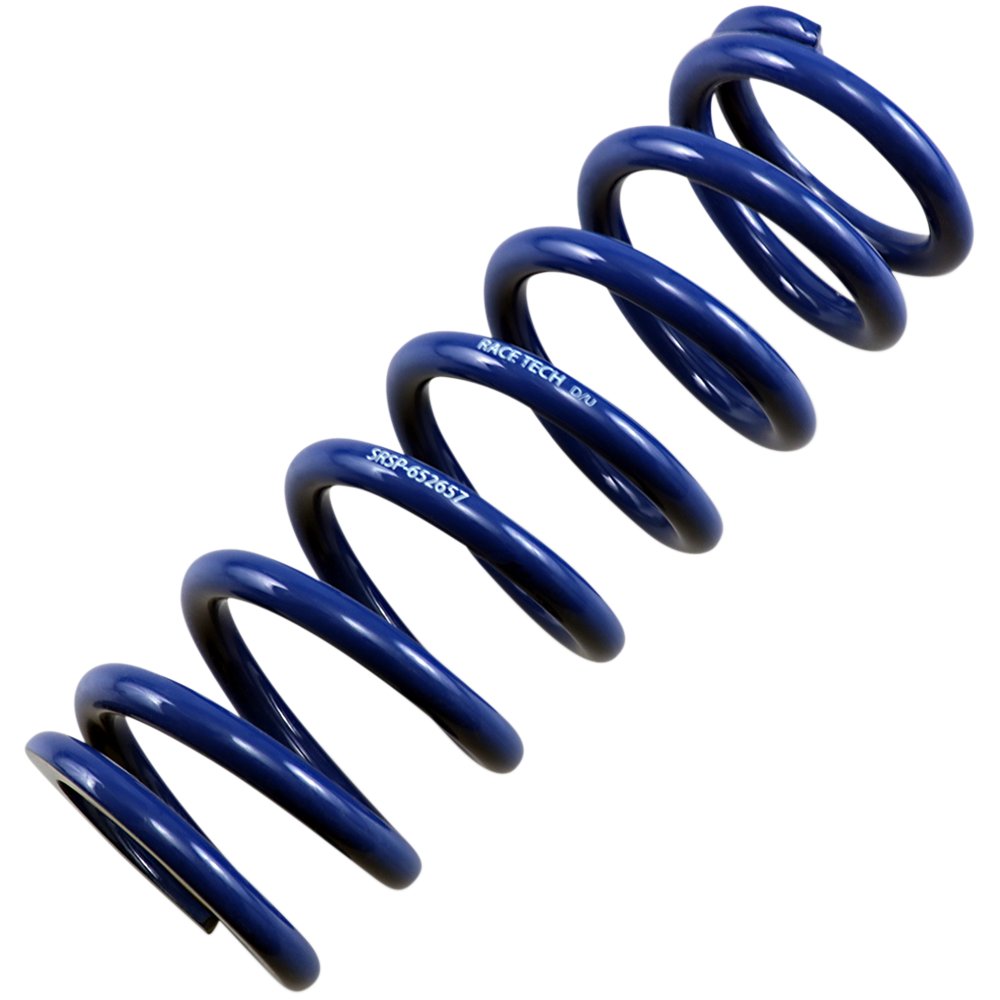 RACE TECH Shock Spring - Rear - Blue - Race Series - Spring Rate 319.19 lb/in SRSP 652657