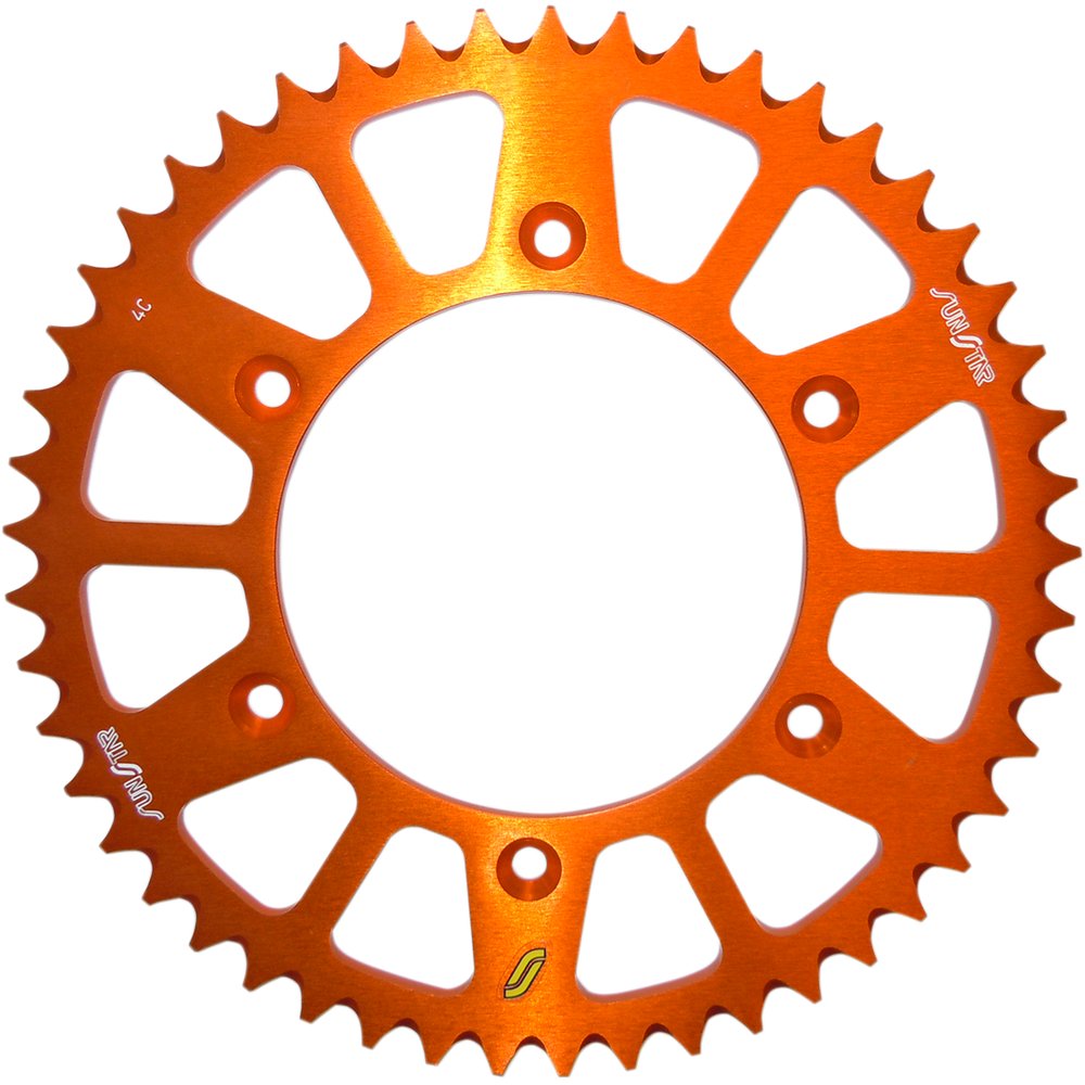 SUNSTAR SPROCKETS Rear Sprocket - 50 Tooth - Gas Gas/Husaberg/Husqvarna/KTM - Works/Orange 5-354750OR