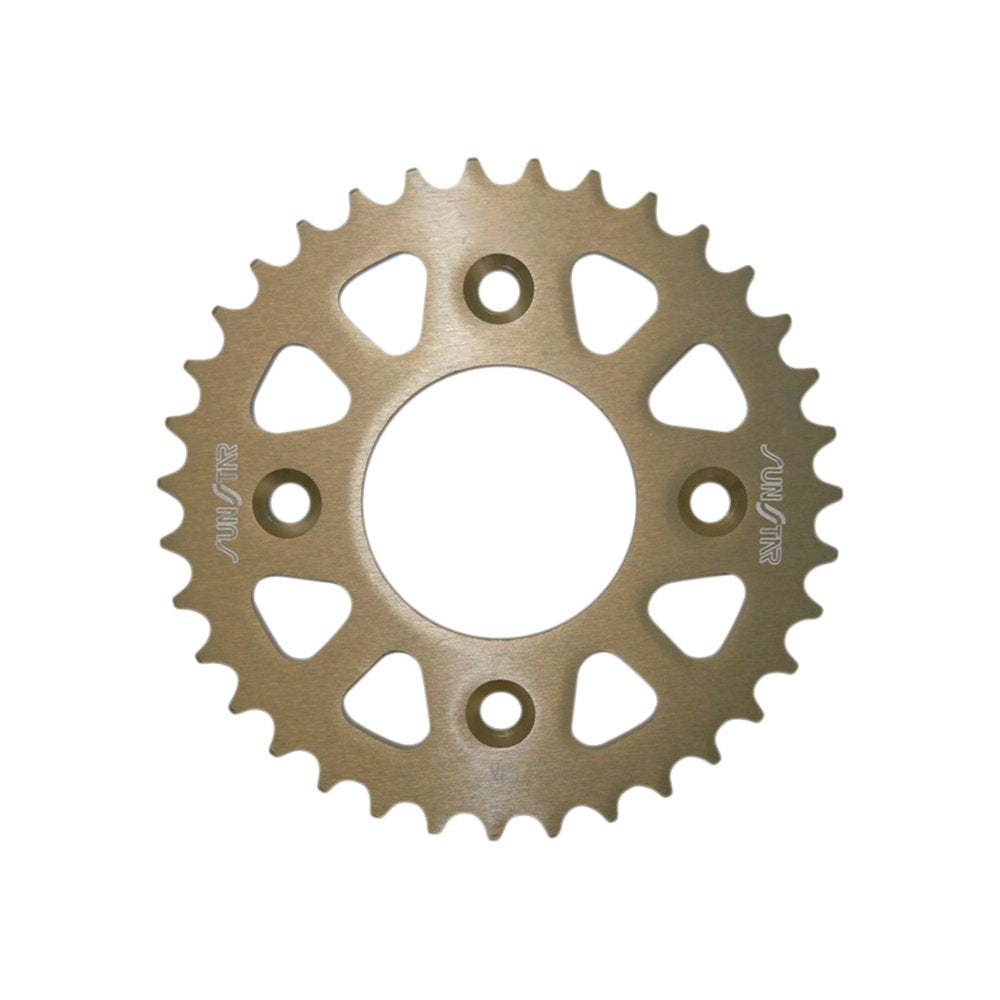 SUNSTAR SPROCKETS Rear Sprocket - 35 Tooth - Honda - Works/Gold 5-106035