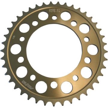 SUNSTAR SPROCKETS Rear Sprocket - 41 Tooth - Yamaha - Works/Gold 5-348541