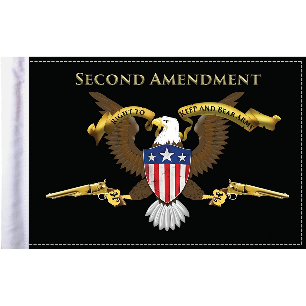 PRO PAD Second Amendment Flag - 6" x 9" FLG-2AMND
