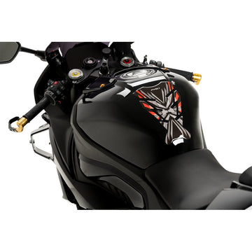 PUIG HI-TECH PARTS Challenge Tank Pad - Red 21752R