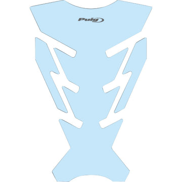 PUIG HI-TECH PARTS Challenge Tank Pad - Clear 21752W