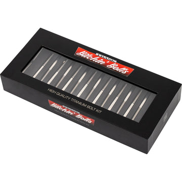 TRASK Bitchin' Bolts Hardware Kit - Titanium - M8 - Crankcase TM-1050-H