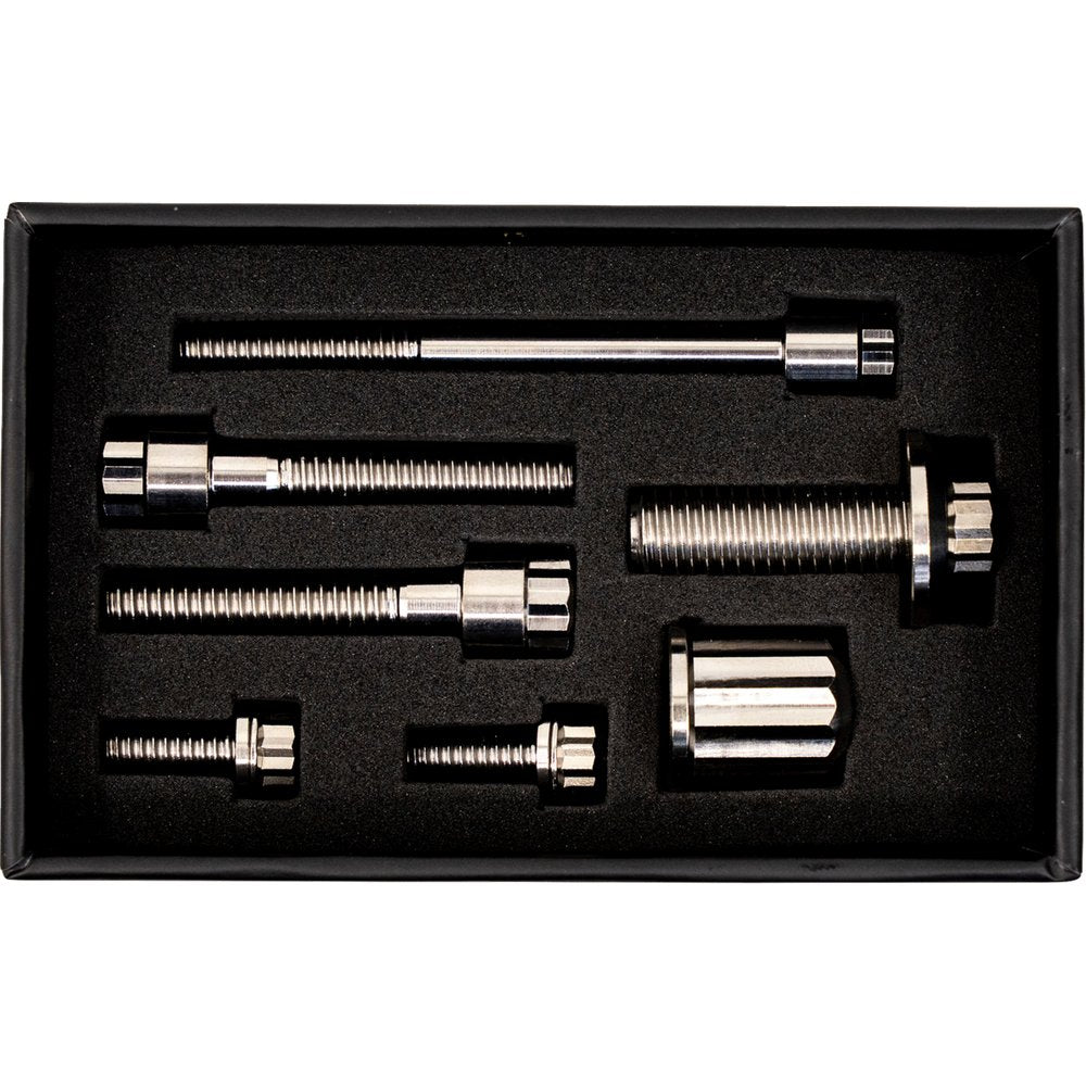 TRASK Bitchin' Bolts Hardware Kit - Titanium - M8 - Coil and Horn TM-1050-J