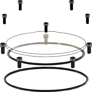 TRASK Assault Derby Cover Repair Kit - Big Twin TM-0040-RK