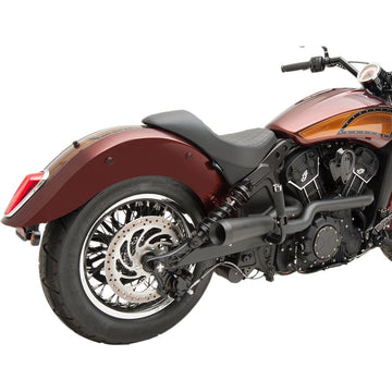 TRASK 2:1 Exhaust - Black - Indian Scout TM-3041BK