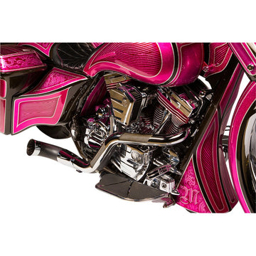 TRASK 2-into-1 Nasty Bastard Exhaust System - Chrome - '97-'16 FL TM-5700CH