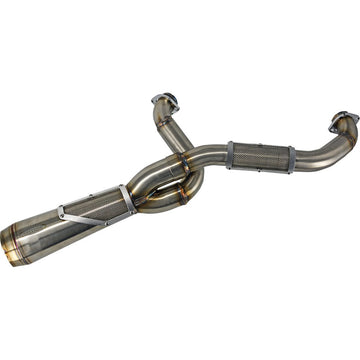 TRASK 2-into-1 Big Sexy Exhaust System - Raw Stainless Steel TM-5120