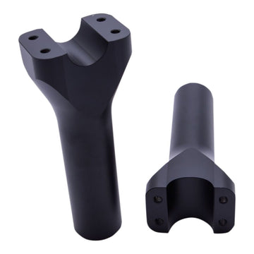 TRASK Assault Handlebar Risers - 6" x 1-1/4" - Black TM-8601-6RC