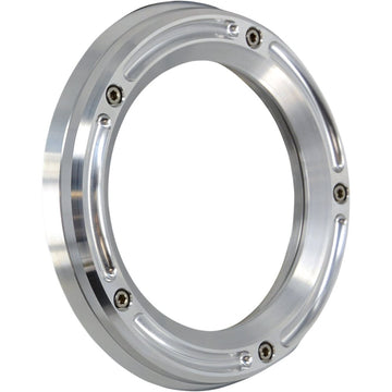 TRASK Assault Derby Cover - Raw - Softail TM-0042R